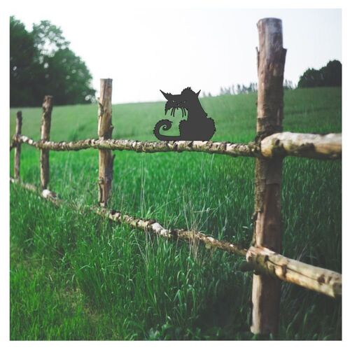 Grumpy Cat Fence Topper