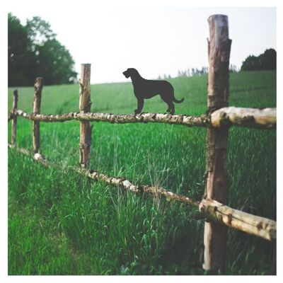 Irish Wolfhound Fence Topper