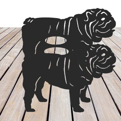 Fioriera da giardino Bulldog inglese