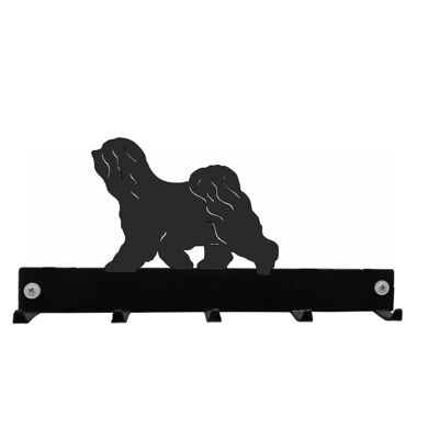 Tibetan Terrier Coat Key Hanger