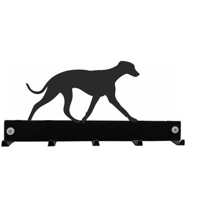 Whippet Walking Coat Key Hanger