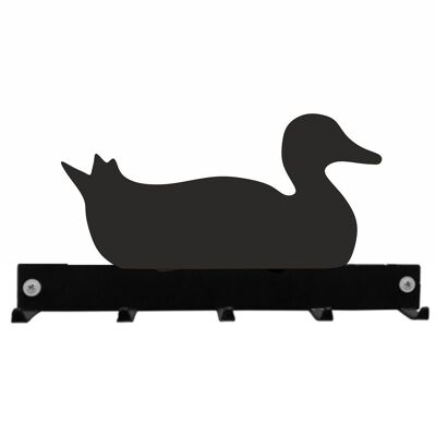 Colgador de llaves para 5 abrigos de pato nadador