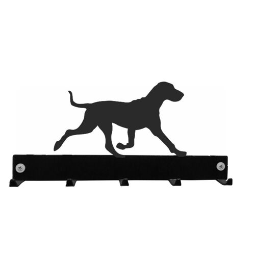 Bracco Italiano 5 Hook Coat Key Hanger