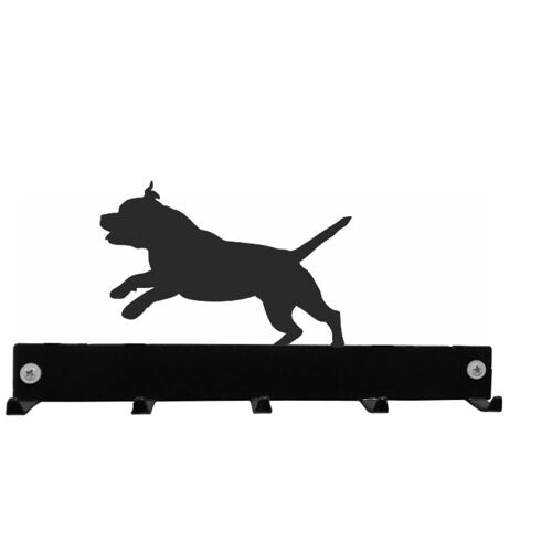 Staffie Coat Key Hanger