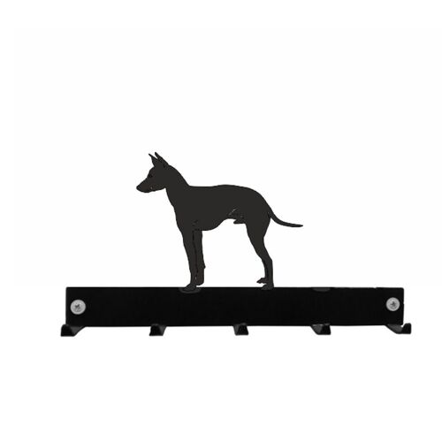 English Toy Terrier Hook Coat Key Hanger