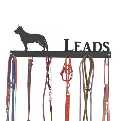 Australian Cattledog Lead Hook 6 Hook Lead Tidy