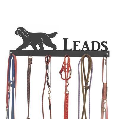 Bearded Collie Lead Hook 6 Haken Lead Tidy