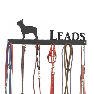 Boston Terrier Lead Hook 6 Hook Lead Tidy