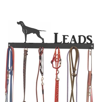 German Short Hair Pointer Lead Hook 6 Hook Lead Tidy