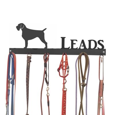 German Wire Hair Pointer Lead Hook 6 Hook Lead Tidy