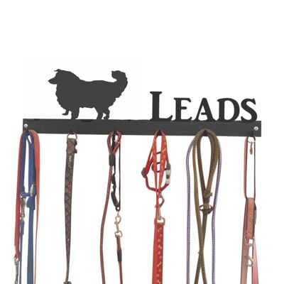 Rough Collie Lead Hook 6 Haken Lead Tidy