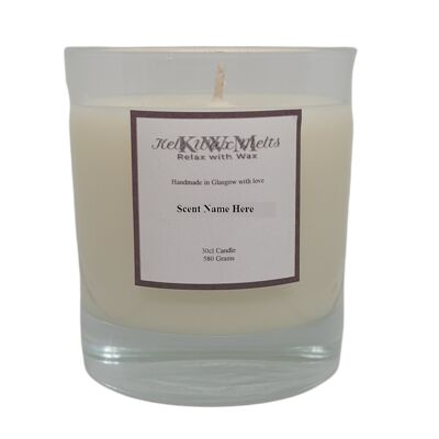 30cl Scented Glass Candle – Number 5