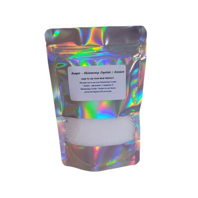 Scented Sizzler / Shimmering Grounals (200 Gram Bag – Pomergrante Noir)