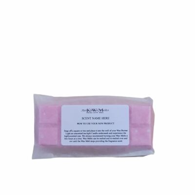 Scented Wax Melt (10 Square Snap Bar -Light Blue For Him)