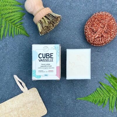 The dishwashing cube - solid soap