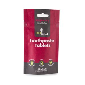 Pastilles Dentifrices - Framboise - Sans Flourure - Recharge 125 pastilles