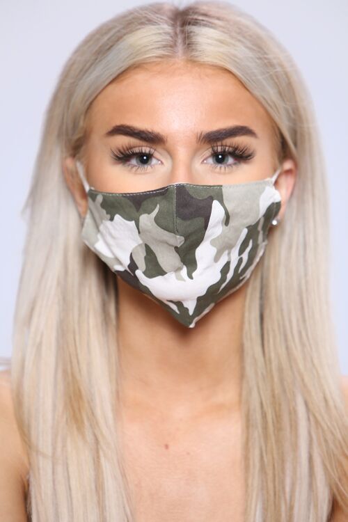 Camouflage face mask