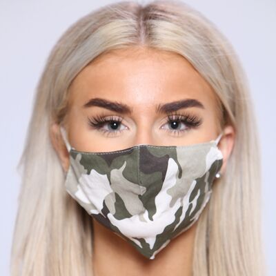 Camouflage face mask