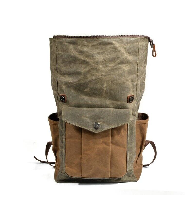 MORGNTAU Vintage-Rucksack "Traveler" - Grau