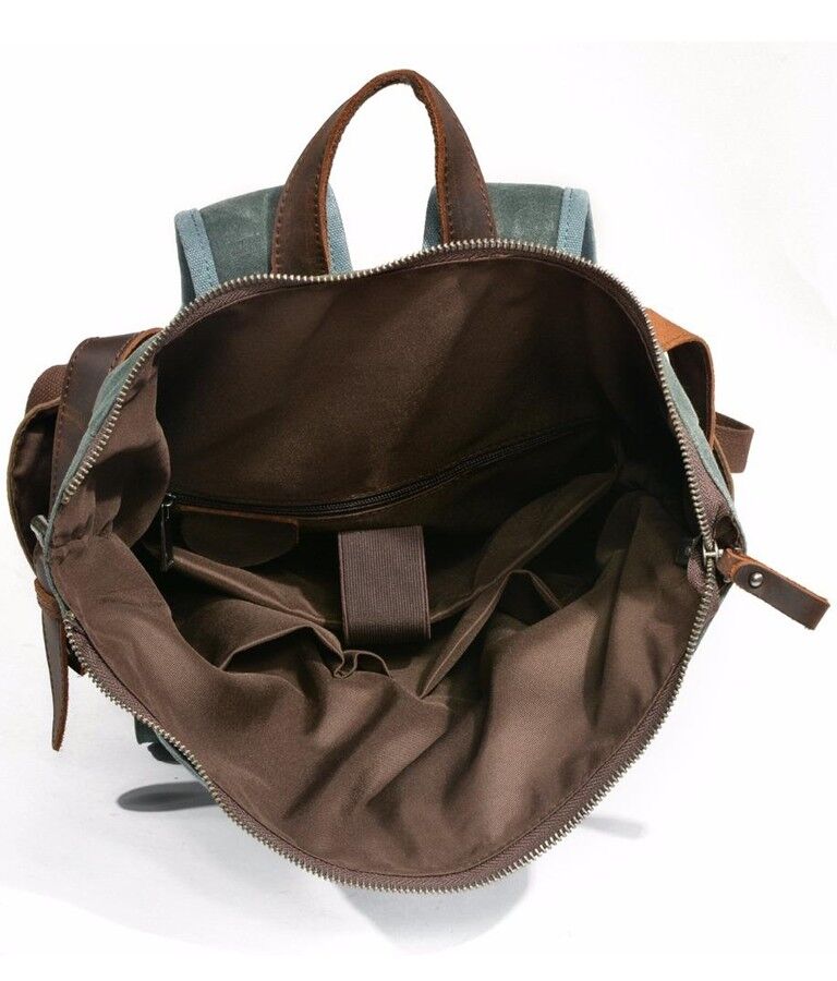 MORGNTAU Vintage-Rucksack "Traveler" - Grau