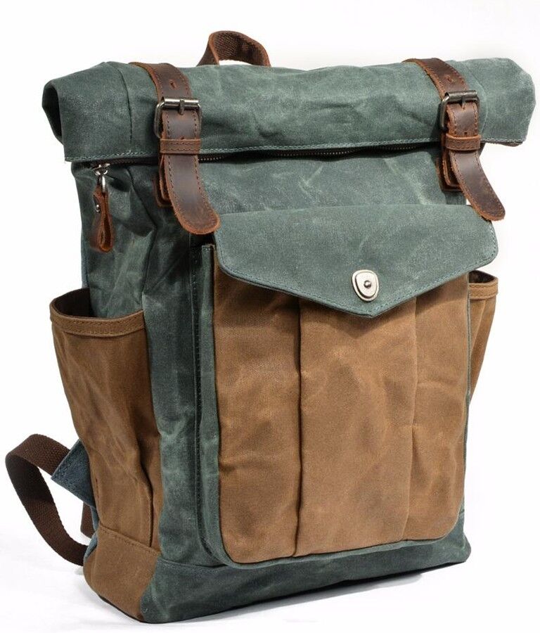 MORGNTAU Vintage-Rucksack "Traveler" - Grau