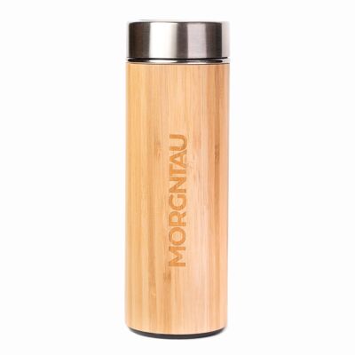 Bouteille thermos en bambou