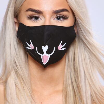 Cat design facemask