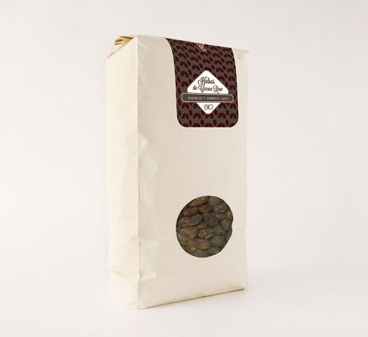Ligne de chocolats BIO BULK - GRAINS DE CACAO CRUS, Origine Pérou, 1,5 kg.