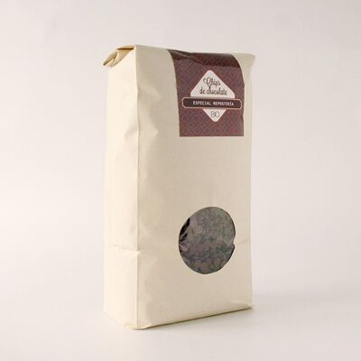 BIO BULK Chocolates Line - SCHWARZE SCHOKOLADEN-CHIPS, 2 kg. Geeignet zum Backen und Backen.