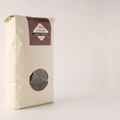 BIO BULK Chocolates Line - BLACK CHOCOLATE CHIPS, 2 kgs. Suitable for baking and pastry.