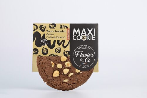 Cookie Tout chocolat – cœur crème bueno