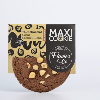 Cookie Tout chocolat – cœur crème bueno