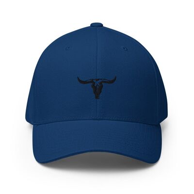 Bull Structured Twill Cap - Royal Blue