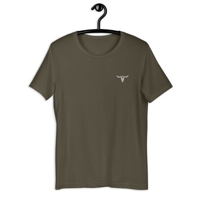 Bull Short-Sleeve Unisex T-Shirt - Army_3XL