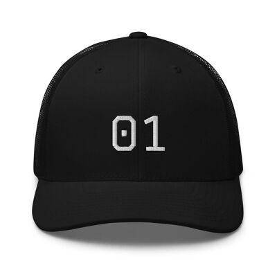 01 Trucker Cap - Black