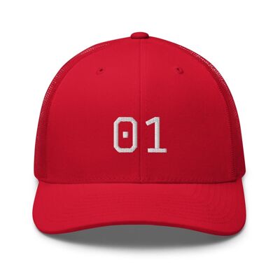 01 Trucker Cap - Red