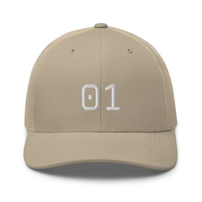 01 Trucker Cap - Khaki