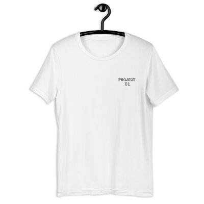 Project01 Short-Sleeve Unisex T-Shirt - White