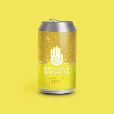 CLASSIC IPA-0.5% ABV - 12 x 330ml Cans