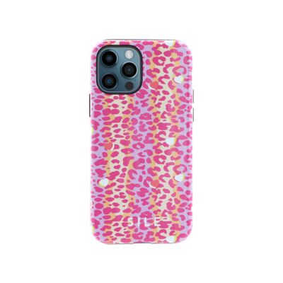 Purple Leopard Rhapsody iPhone case
