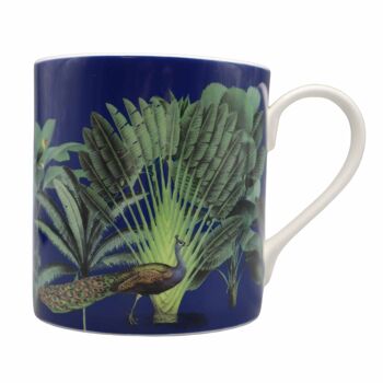 Darwin's Menagerie Bone China Mug 380 ml en bleu marine 2