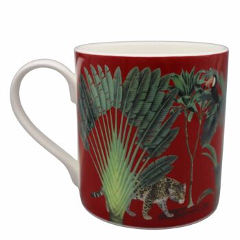 Darwin's Menagerie Bone China Mug 380 ml en rouge 6