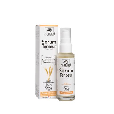 Tensor Serum with Wheat Keratin 40 ml organic Ecocert