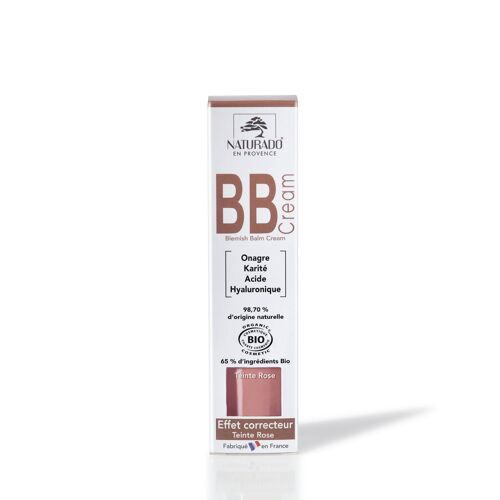 BB Cream Rose anti-âge correcteur  40 ml bio Ecocert