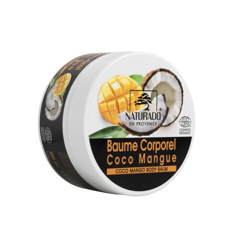 Baume gourmand corps Coco Mangue 200 ml bio Ecocert