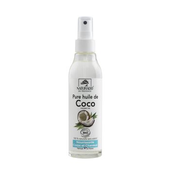 Huile de coco pure extra vierge 150ml bio Ecocert 1