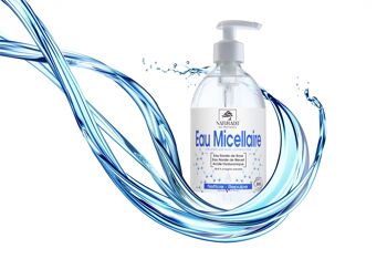 Eau micellaire Acide Hyaluronique démaquille repulpe 500 ml bio Ecocert 2