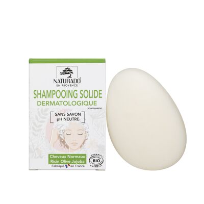 Festes Shampoo Dermatologische ökologische Nomadenlösung 85 g Bio-Ecocert