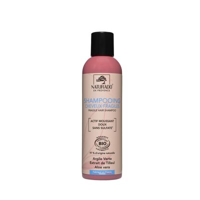 Shampoo Biologico Senza Solfati per Capelli Fragili 200 ml Ecocert