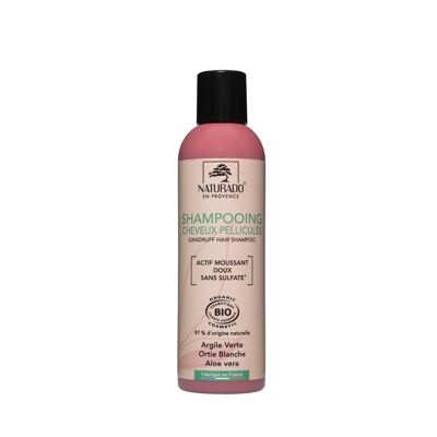 Dandruff hair shampoo without sulphate 200 ml organic Ecocert